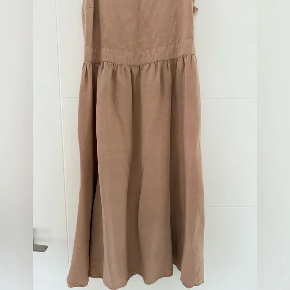 RW&Co. Tie Back Midi Dress, size medium. - Picture 5 of 9